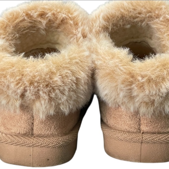 First Steps Cozy Tan Kids booties - Picture 3 of 7